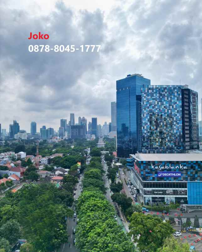 dijual tanah jl kasablangka raya