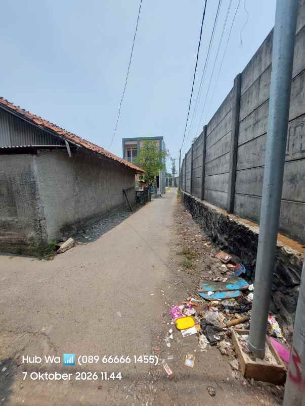 dijual tanah jl kp belakang kamal kalideres