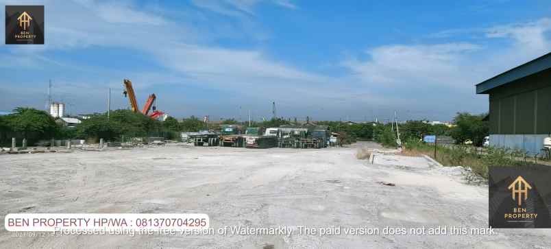 dijual tanah jl raya cakung cilincing