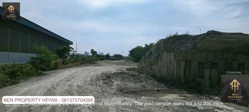 dijual tanah jl raya cakung cilincing