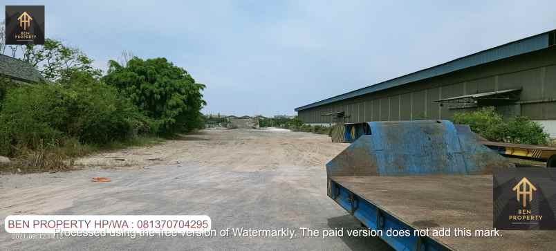 dijual tanah jl raya cakung cilincing