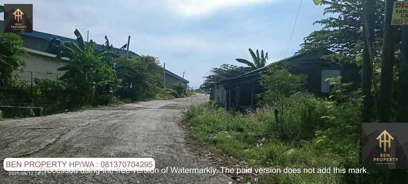 dijual tanah jl raya cakung cilincing