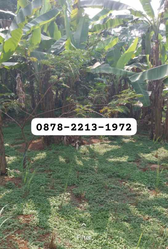 dijual tanah jonggol bogor timur