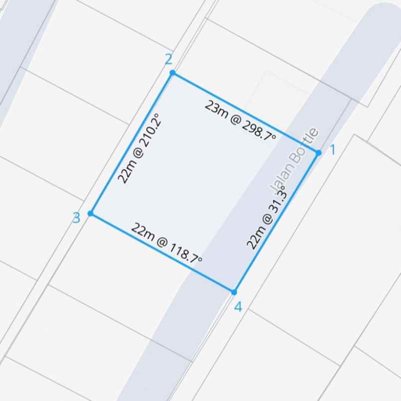 dijual tanah pantai kedungu