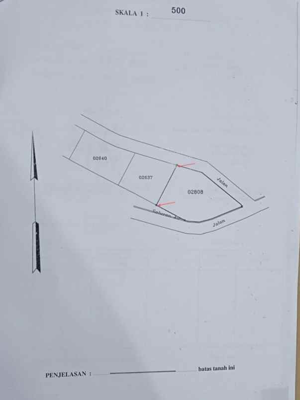 dijual tanah puri ayodya