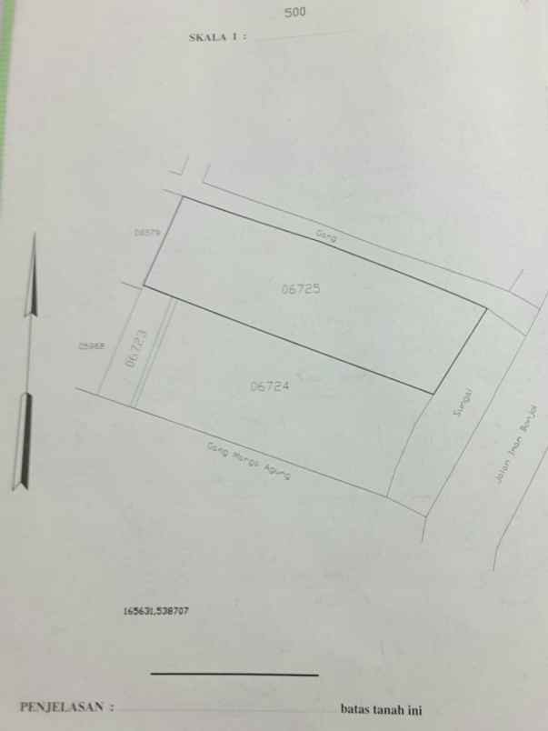 dijual tanah raya imam bonjol