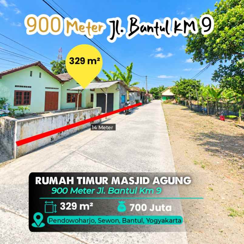 dijual tanah sewon