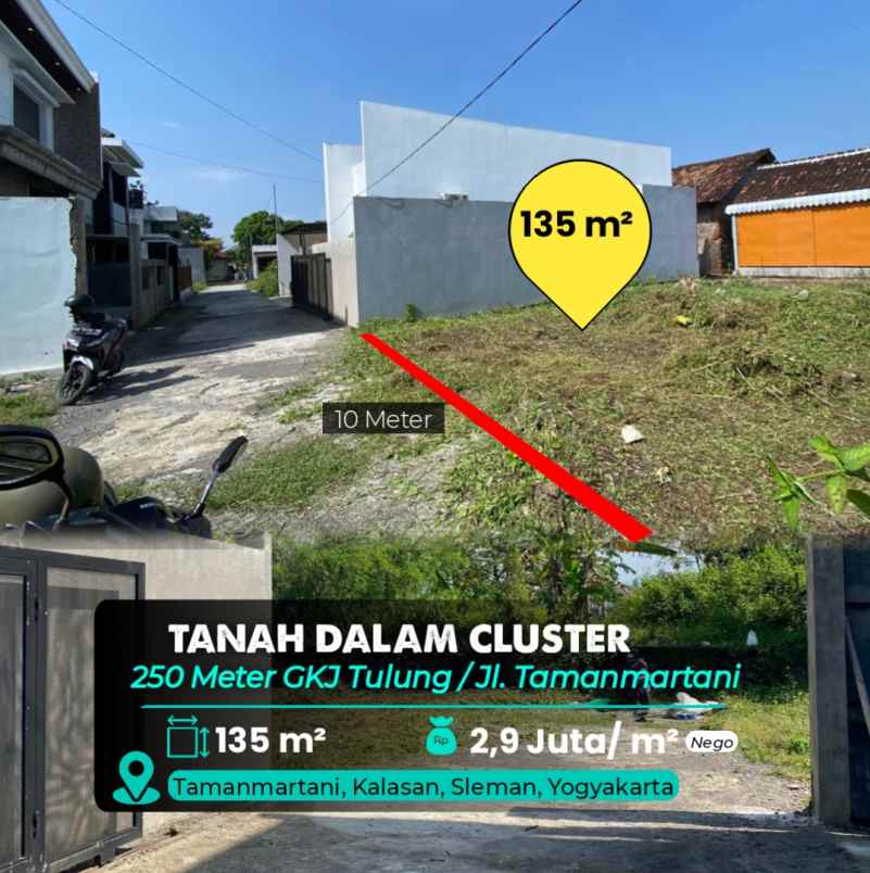 dijual tanah sleman