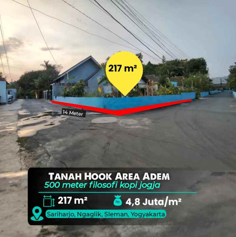 dijual tanah sleman