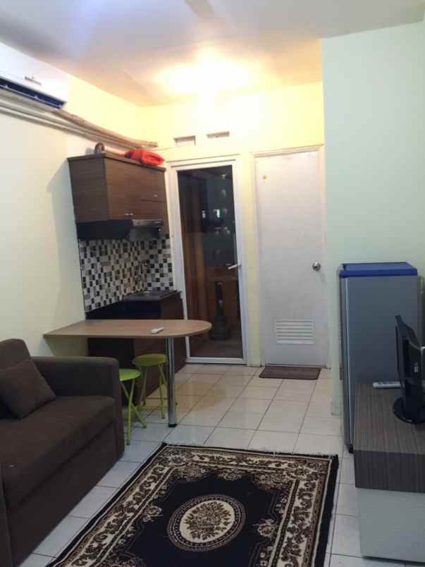 dijual unit 2 kamar furnish green pramuka city