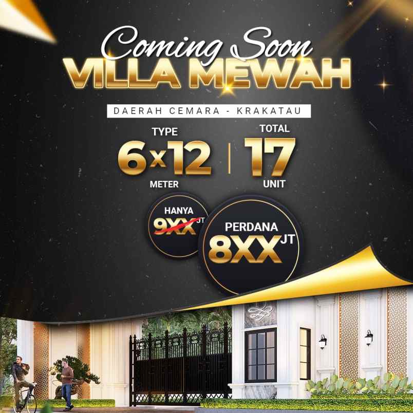 Coming Soon Villa Mewah Deli Suites Daerah Cemara Jalan Purwosari