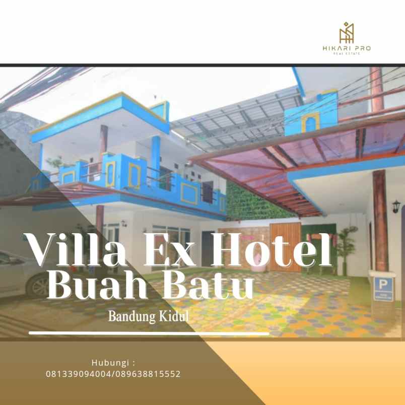 Turun Harga Dari 35m Kini 265m Jual Bu Villa Ex Hotel Mewah Asri