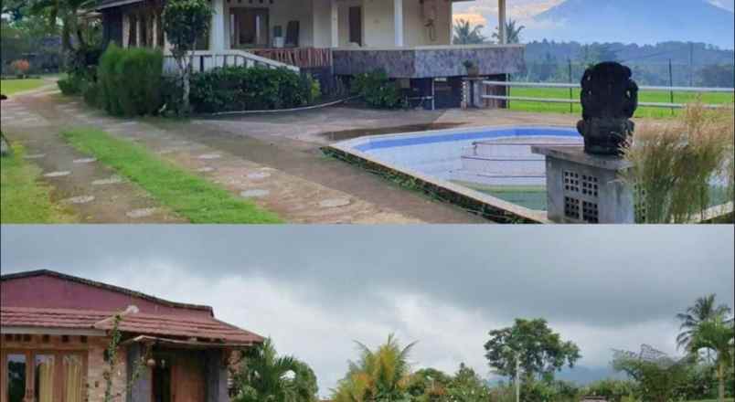 dijual villa sukakarya kec megamendung