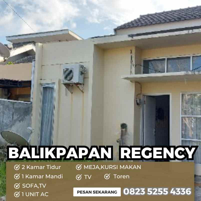 dikontrakan rumah di balikpapan regency