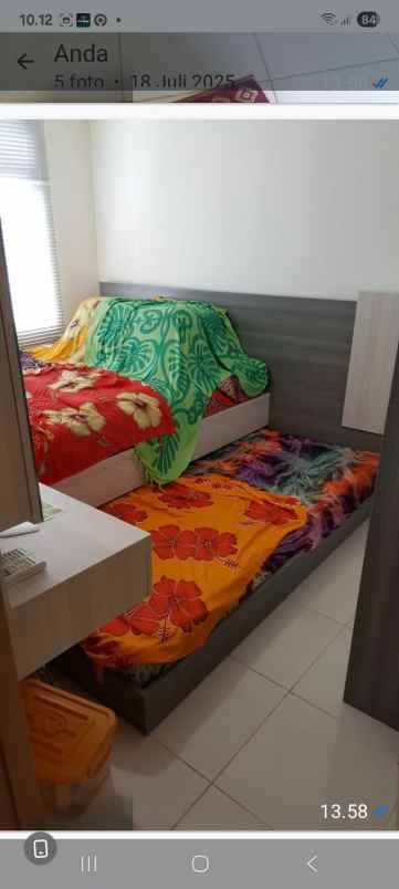 disewakan apartemen educity tower stanford lantai 16