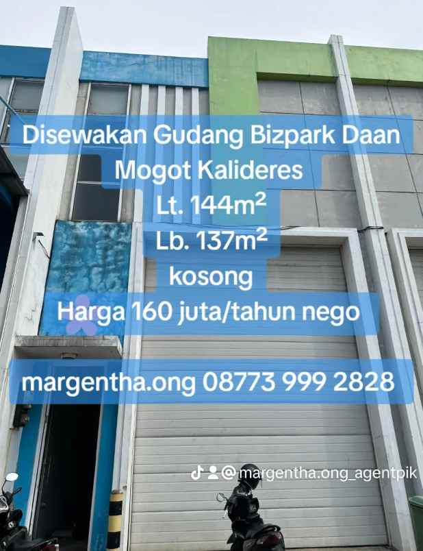 disewakan gudang bizpark daan mogot kalideres
