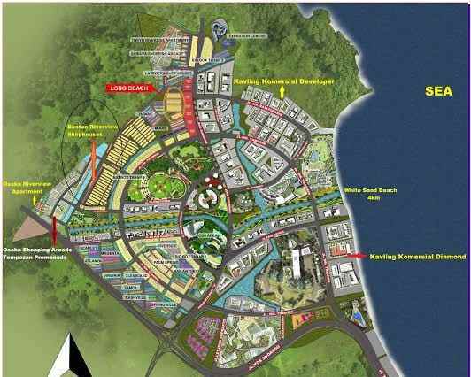 disewakan ruko boston pik2 3lantai