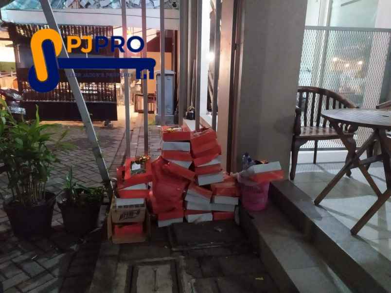disewakan ruko rose garden gandeng 2 unit siap pakai