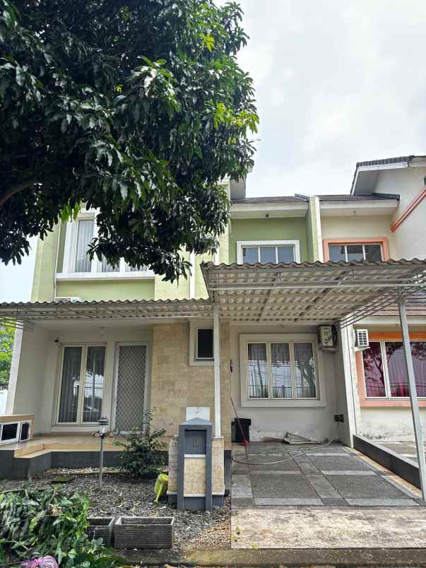 disewakan rumah cluster cempaka suvarna sutera