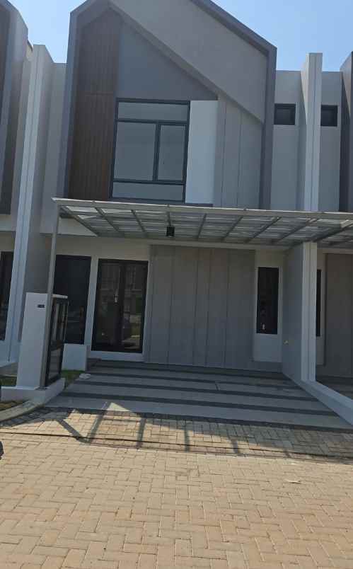 disewakan rumah cluster harapan indah