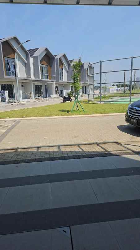 disewakan rumah cluster harapan indah