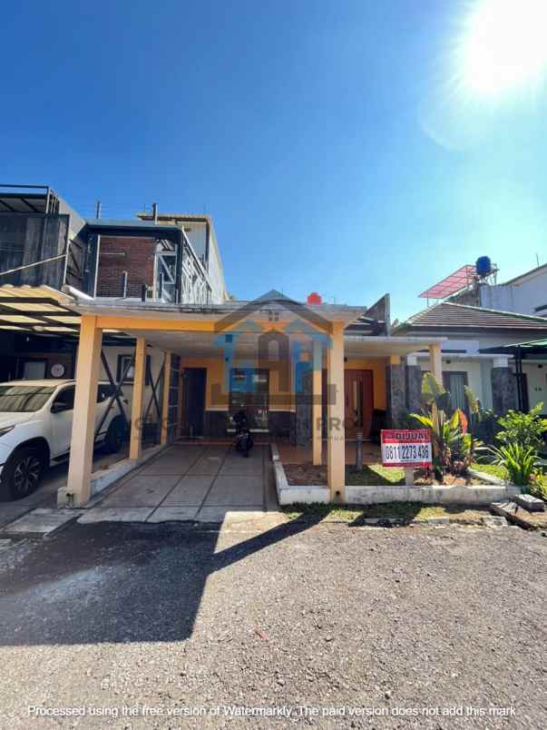 disewakan rumah cluster sayap gegerkalong open space