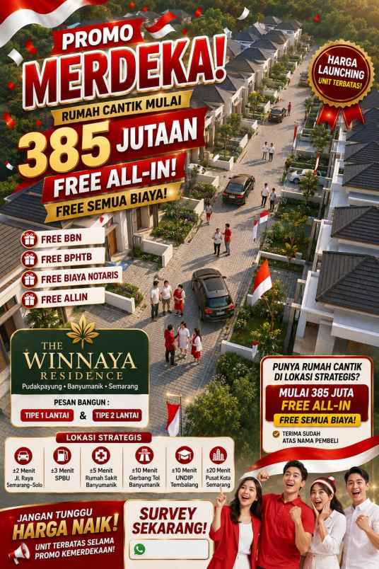hunian baru the winnaya residence pupay semarang