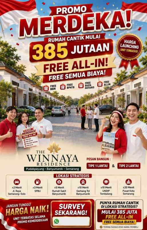 hunian baru the winnaya residence pupay semarang