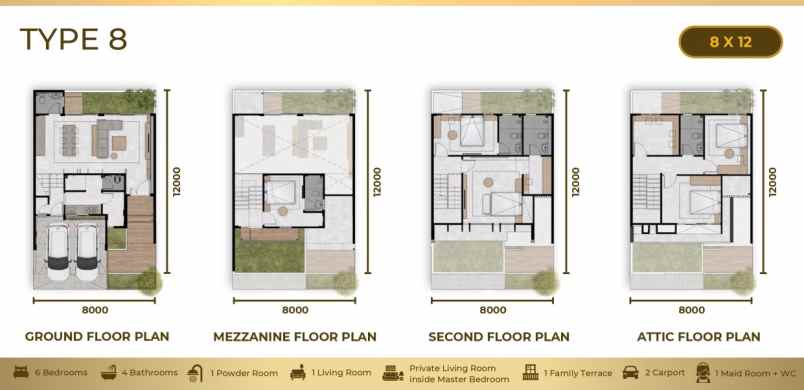 pacific garden puri jakarta rumah harga mulai 2 m an