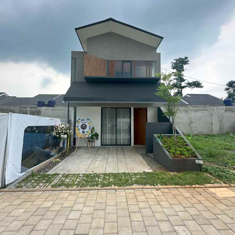 paradesa pamulang rumah cluster 2 lantai dekat bsd