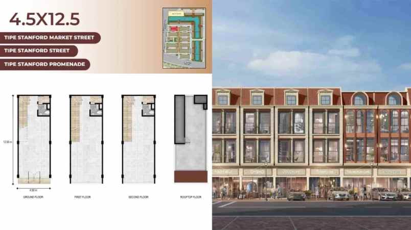 rukan standford pik2 baru launching unit terbatas