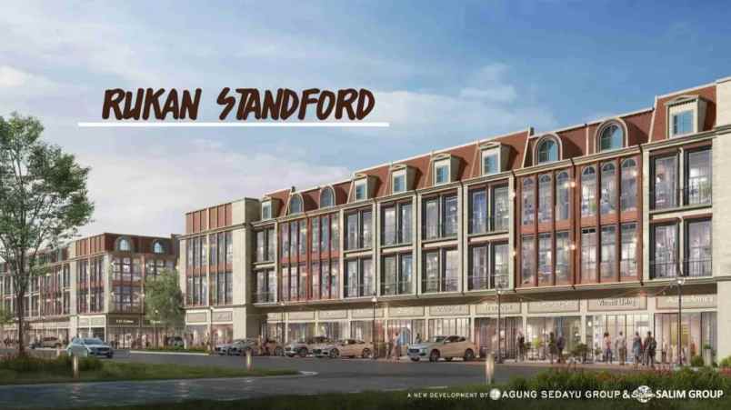 rukan standford pik2 baru launching unit terbatas