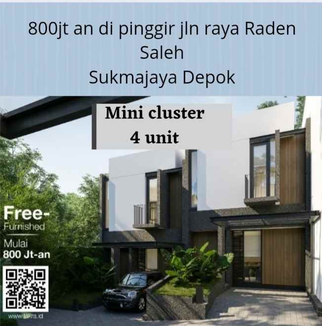 Cluster 2 Lantai 800 Jutaan Full Furniture Di Raden Saleh Sukmajaya Depo