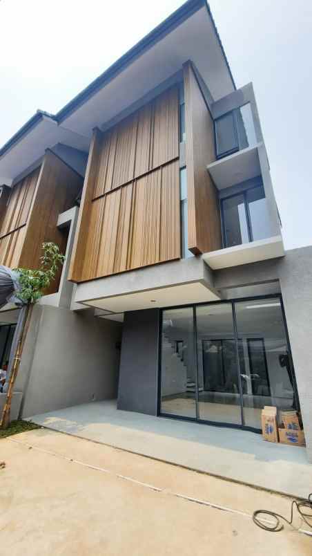 ruma prana konsep tropical house pondok pinang