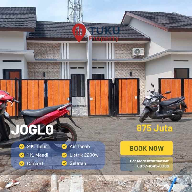 rumah baru di joglo dekat sekolah yadika 5