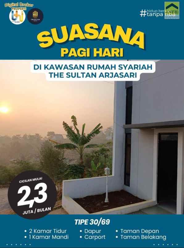 rumah baru di pinggirsari arjasari kabupaten bandung