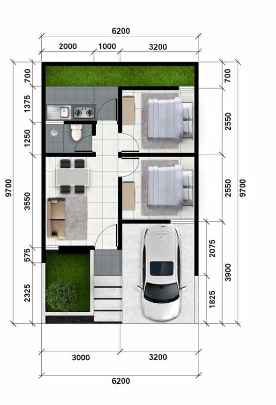 rumah baru di pinggirsari arjasari kabupaten bandung