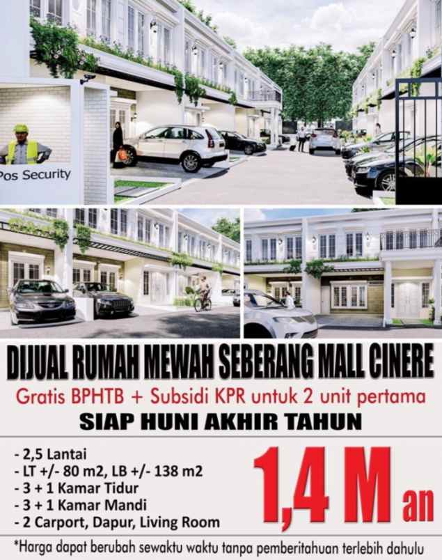 rumah cinere depok