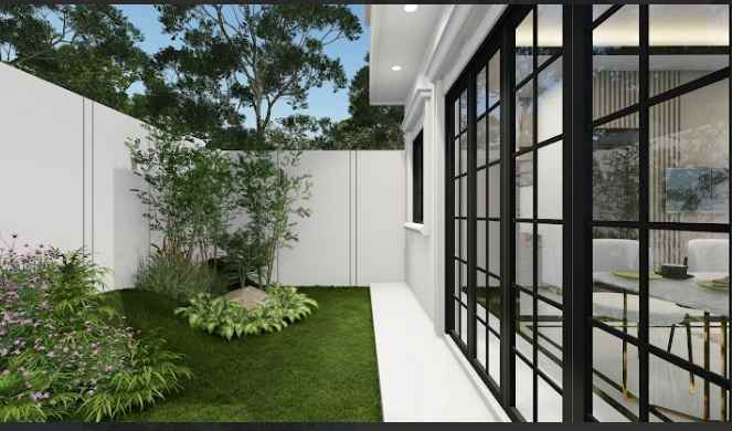 rumah clasik 2 lantai nempel tol cijago depok