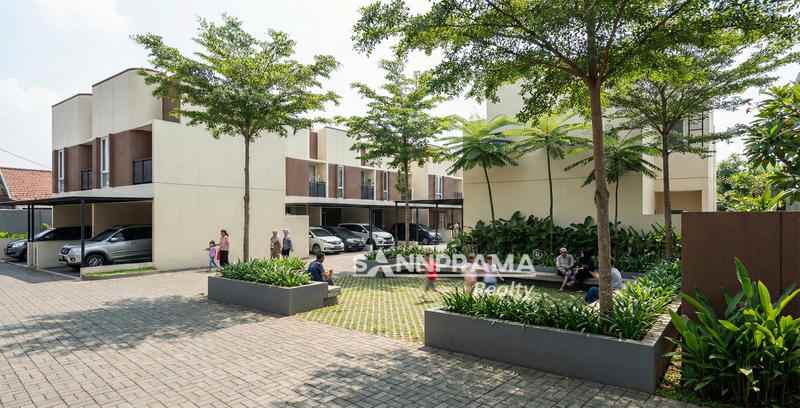 rumah cluster minimalis di limo depok