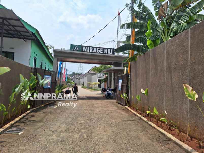 rumah cluster minimalis siap huni di cinangka depok