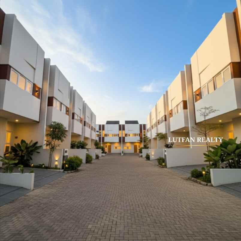 rumah cluster murah limo depok