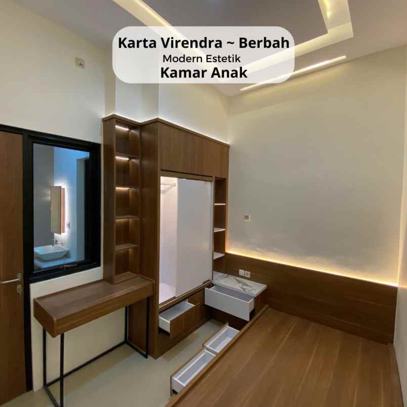 rumah dekat bandara jogja karta virendra berbah shm