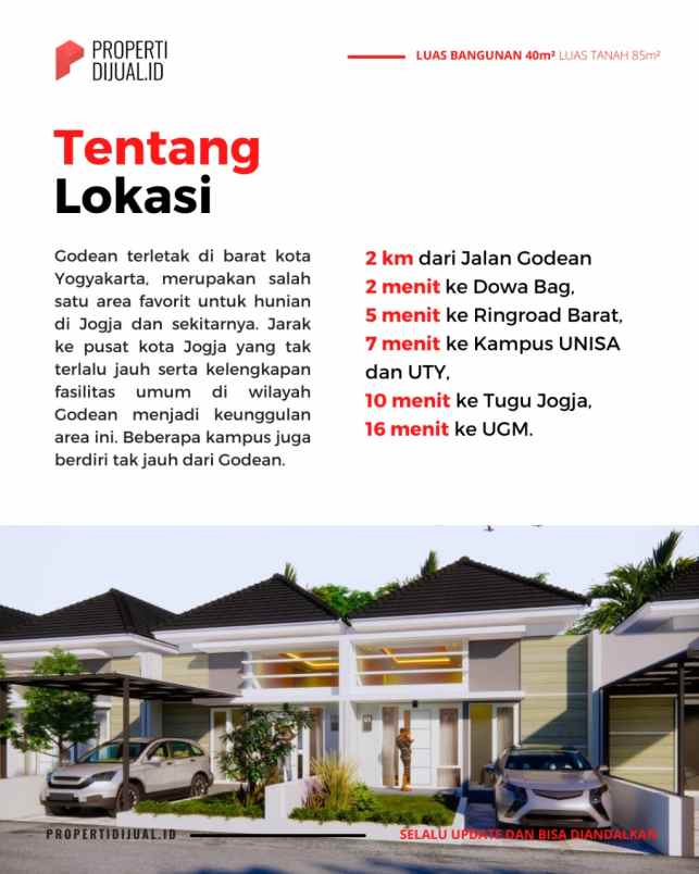 rumah dijual jogja citra pesona sidokarto