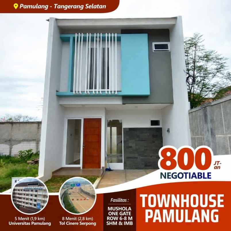 rumah jl pinang pamulang