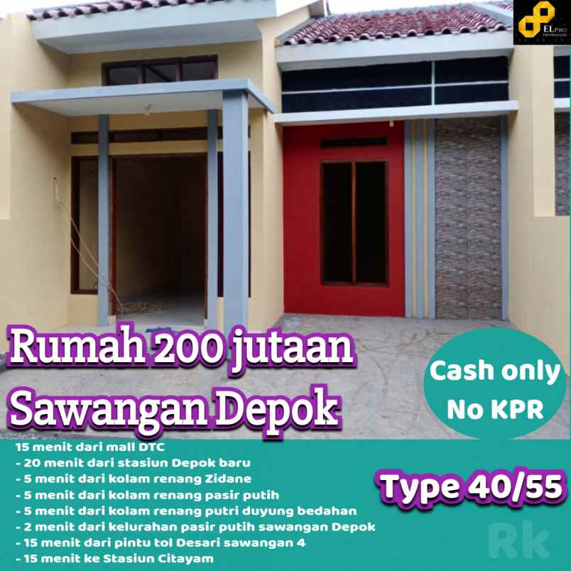 rumah jl re geni sawangan depok