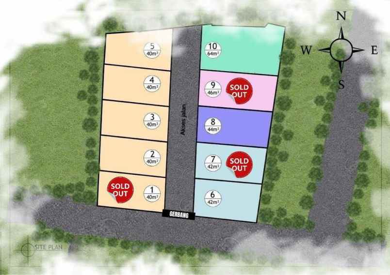 rumah kalisari jakarta timur dua lantai