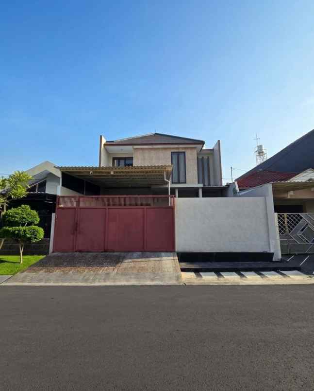 rumah kertajaya indah minimalis strategis siap huni