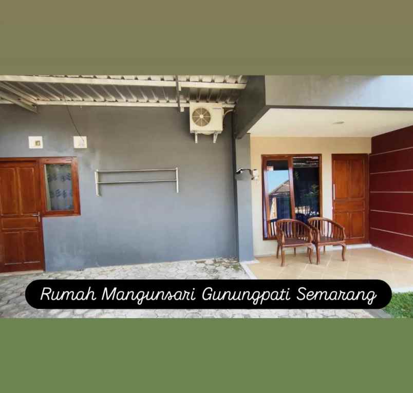 rumah mangunsari gunungpati semarang