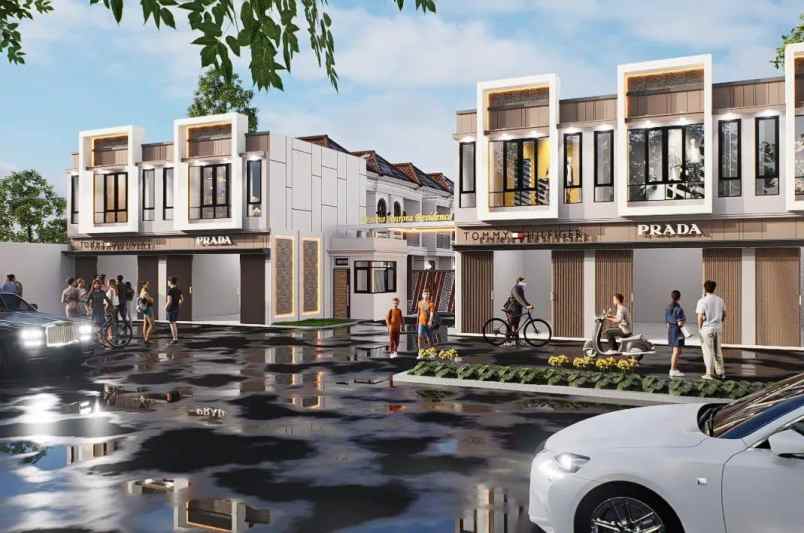 rumah mewah 2 lantai 3 juta all in di limo depok